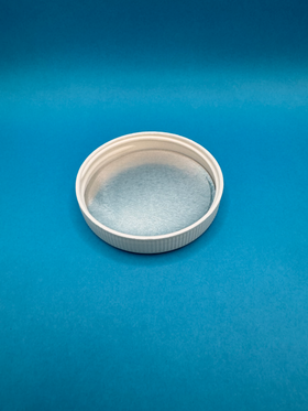 58-400 ($0.33/Each) HIS (Foil) Lined White Polypropylene Cap (CS/600)