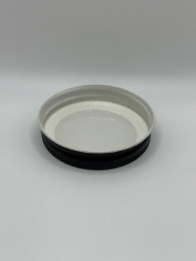 70-450 Black Plastisol-Lined Metal Lid (Pack of 240)