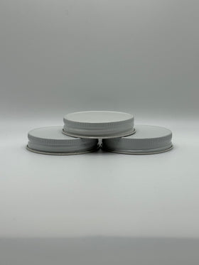 70-450 White Plastisol-Lined Metal Lid (Pack of 240)