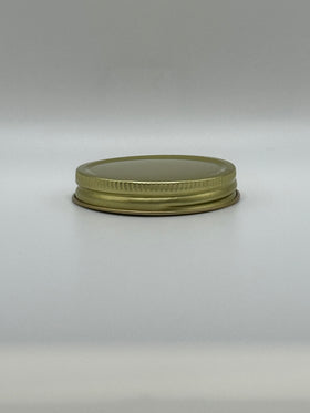 ($0.65/Each) - 58-400 Gold Metal Plastisol-Lined Cap (CS/600)