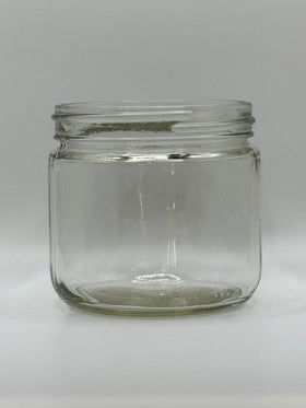 12oz (355ml) - 10 CASES OF 12 - $1.95/Each - (120 JARS) Clear Glass Straight-Side Jar (CS/12)