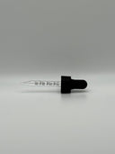 18-400 1/2oz Black Glass Dropper (Pack of 240)