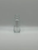 1/2oz (15ml) 18-400 Clear Glass Boston Round Bottle (CS/24) (240 Bottles)