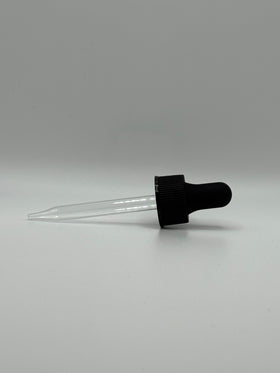 20-400 1oz Black Glass Dropper (Pack of 360)