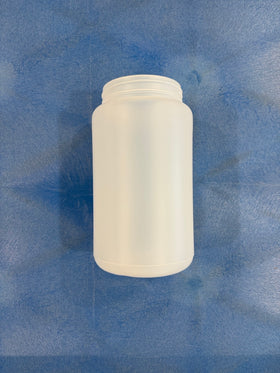 $3.00/Each - 2L (2000ml) HDPE Natural Wide Mouth Container (CS/50)