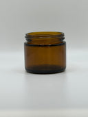 2oz (60ml) 10 CASES OF 24 - $0.97/Each - (240 JARS) Amber Glass Straight-Side Jar (CS/24)