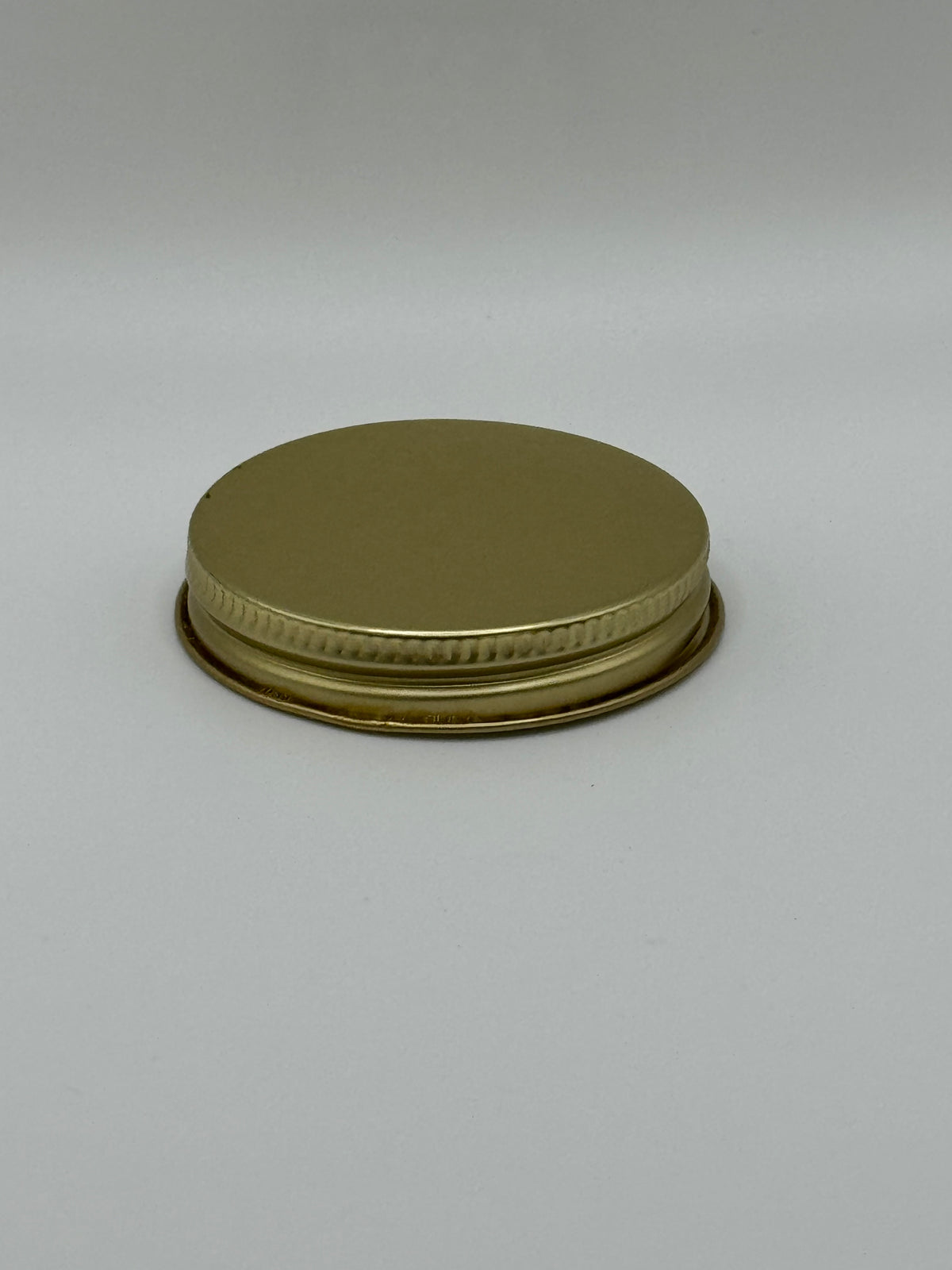 240 LIDS - ($0.50/Each) - 53-400 Gold Metal Plastisol-Lined Cap