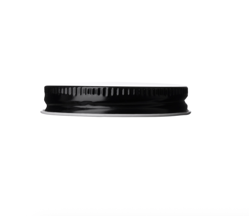240 COUVERCLES - (0,65 $/chacun) - 53-400 Couvercle doublé de plastisol en métal noir