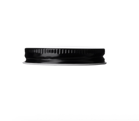 240 COUVERCLES - (0,65 $/chacun) - 53-400 Couvercle doublé de plastisol en métal noir