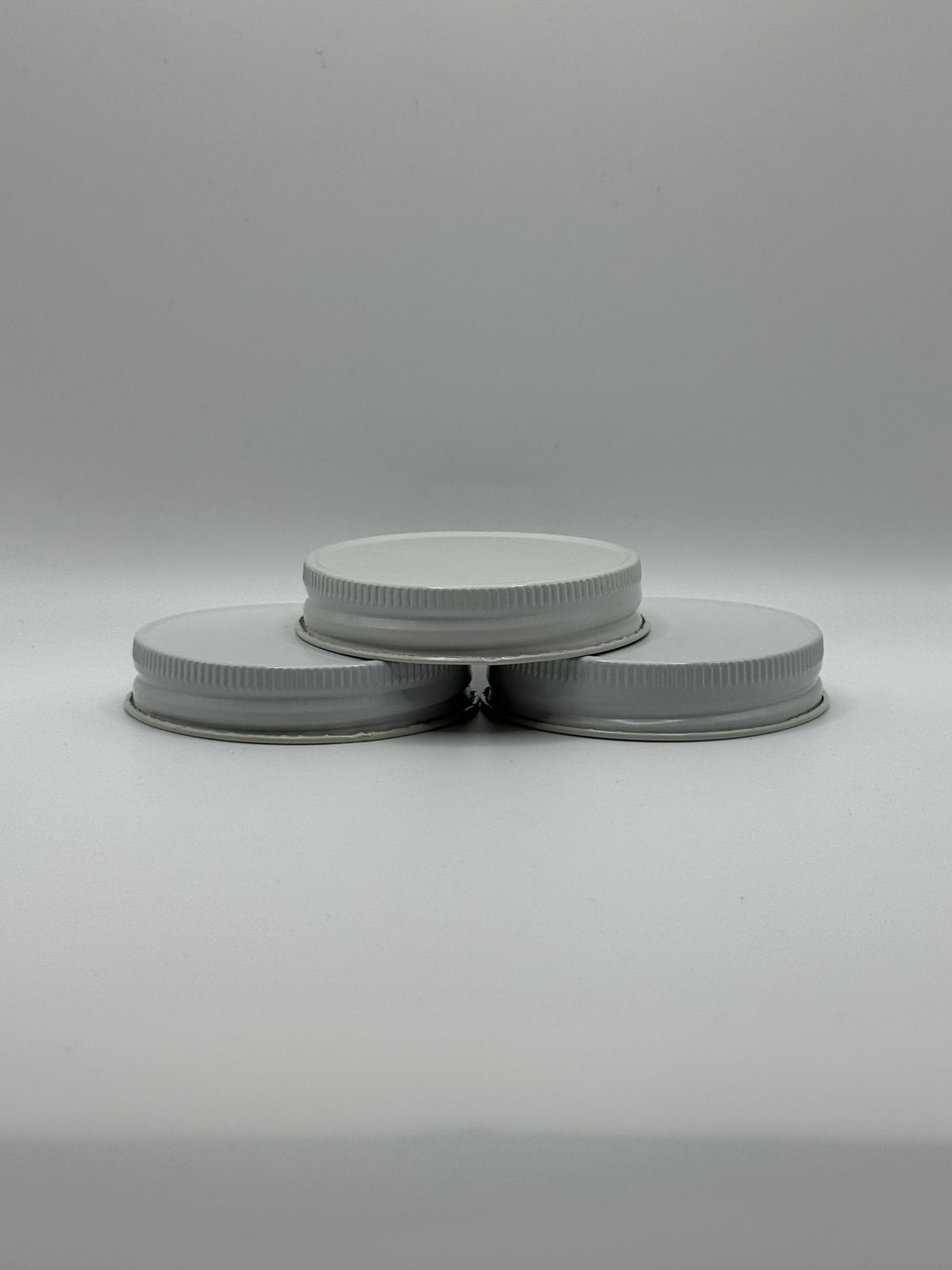 70-450 White Plastisol-Lined Metal Lid (Pack of 240)