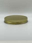 120 LIDS - ($1.48/Each) - 83-400 Gold Metal Plastisol-Lined Cap