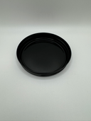 120 LIDS - ($1.07/Each) - 89-400 MATTE Black Metal Un-Lined Cap