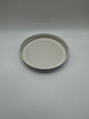 120 LIDS - ($1.07/Each) - 89-400 White Metal Plastisol-Lined Cap