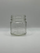 8oz Glass Square Mason Jar (70-450) CS/12 (240 JARS)