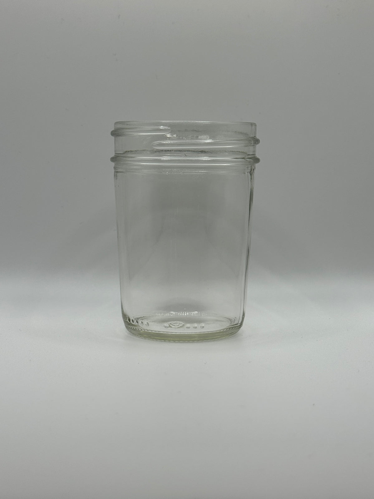 8oz Glass Tapered Round Mason Jar (70-450) CS/12 (240 JARS)
