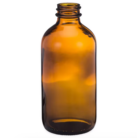 8oz (236ml) 24-400 EN VRAC Bouteille Ronde Boston en Verre Ambré (CS/96)