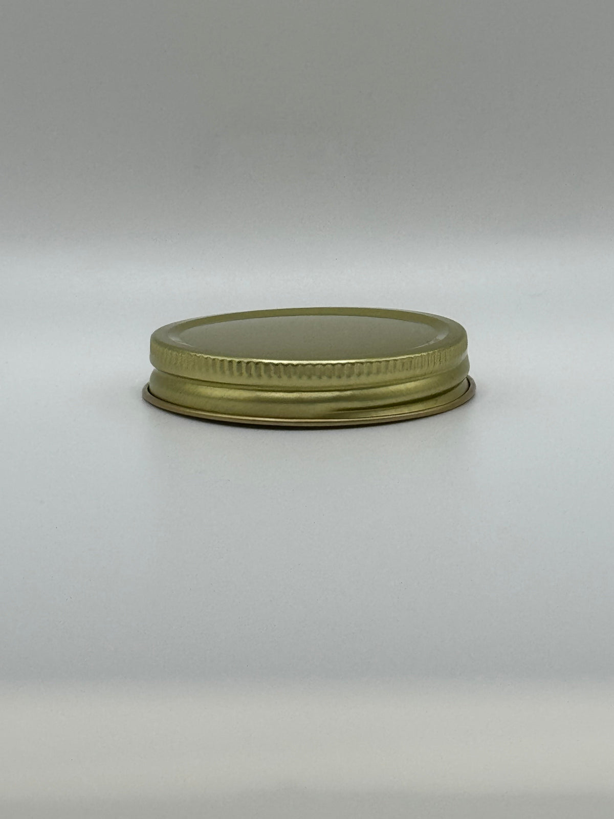 240 LIDS - ($0.55/Each) - 58-400 Gold Metal Plastisol-Lined Cap