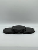 ($0.75/Each) - 70-400 MATTE Black Metal Un-Lined Cap (CS/600)