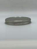 ($0.60/Each) - 70-400 Silver Metal Plastisol-Lined Cap (CS/600)