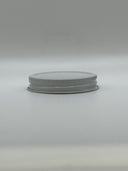 ($0.50/Each) - 58-400 White Metal Plastisol-Lined Cap (CS/600)