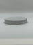 ($0.60/Each) - 70-400 White Metal Plastisol-Lined Cap (CS/600)