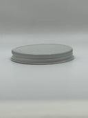 ($0.60/Each) - 70-400 White Metal Plastisol-Lined Cap (CS/600)